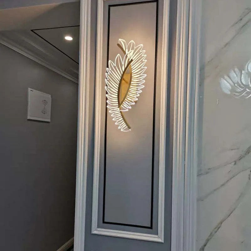 Kristy Modern Crystal Wall Lamp Wings Design Sconce for Bedroom - Letslighting