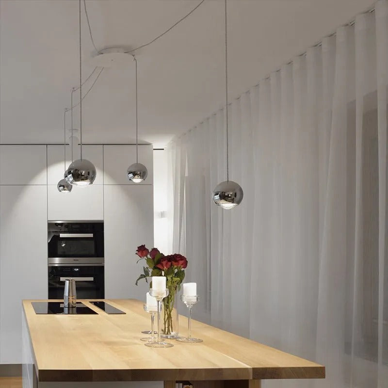Valentina Modern Metal Ball Pendant Light