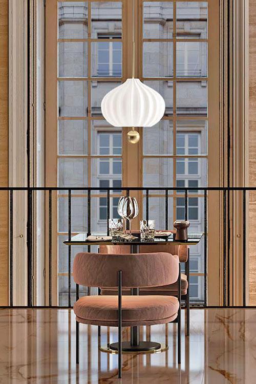 Nimbus Vintage Brass Suspension Lamp - Letslighting