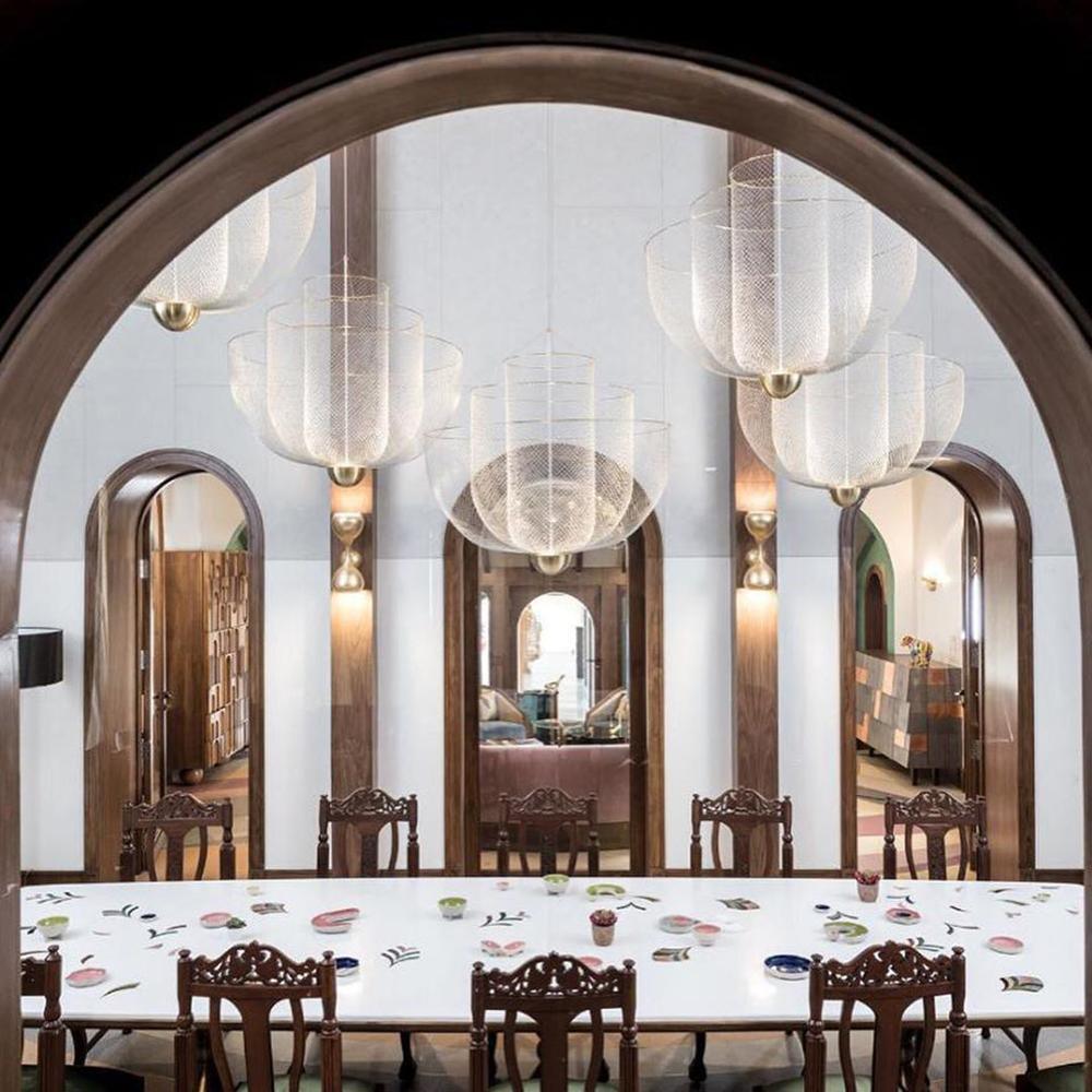 Lustra Chandelier Meshmatics Hanging Radiant - Letslighting
