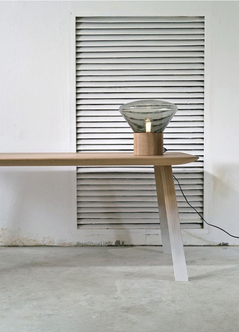 Eden Minimalist Wood Table Lamp - Letslighting