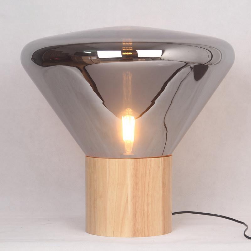 Eden Minimalist Wood Table Lamp - Letslighting