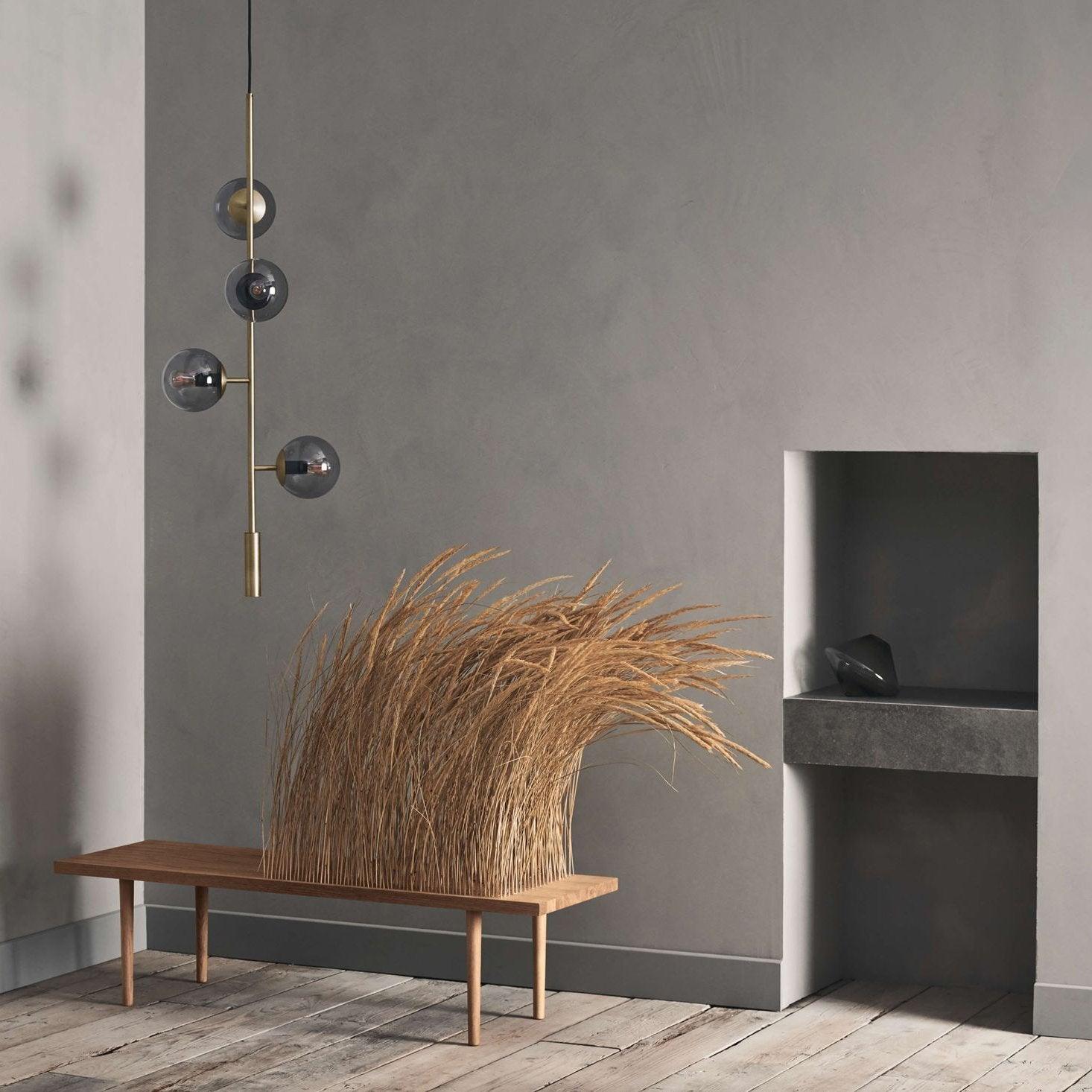 Erevia Brass & Glass Pendant Light - Letslighting