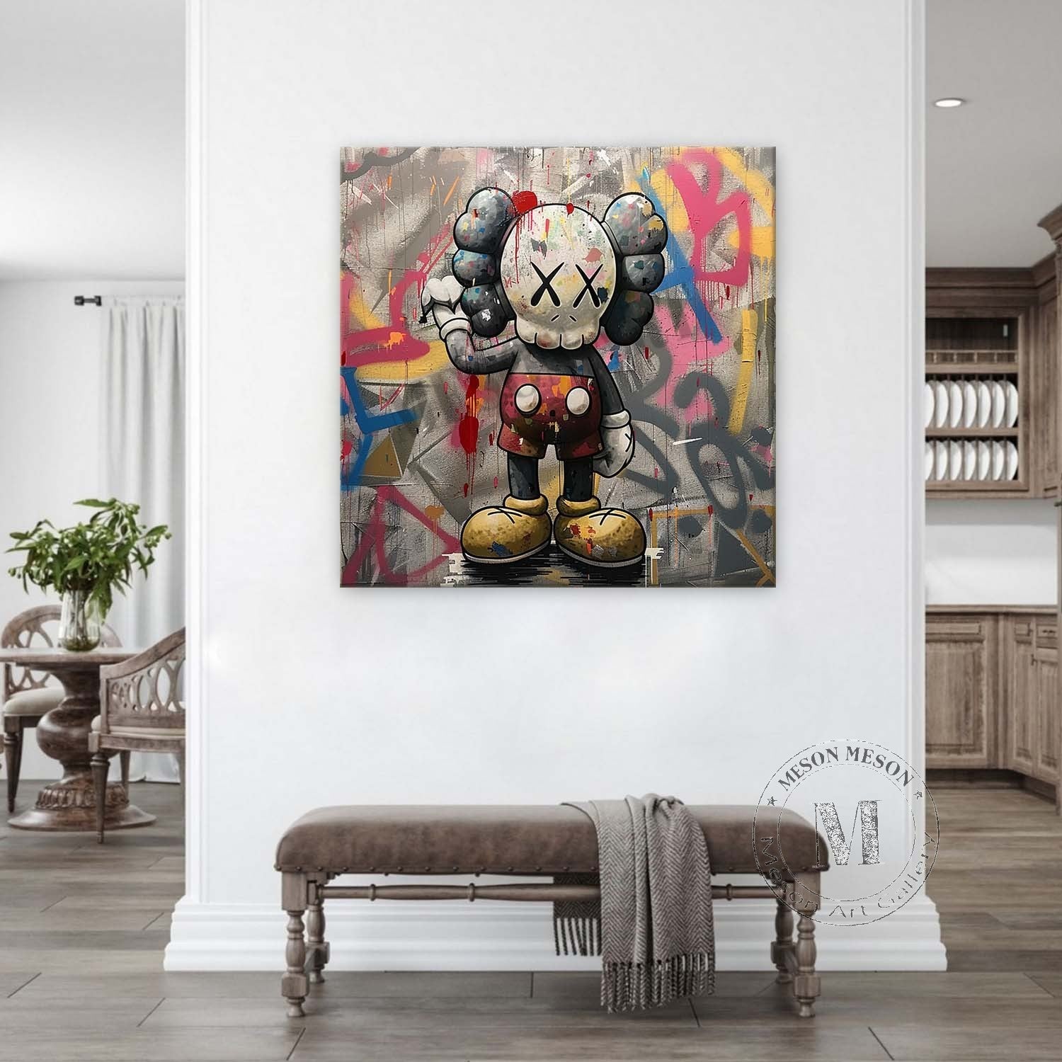 Abstract Graffiti Art #GA079 - Letslighting