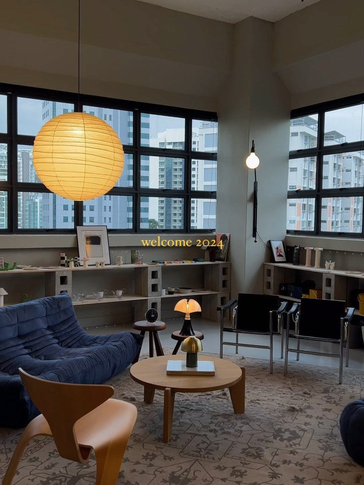 Lustra Pendant Lamp Paper for Living Room - Letslighting