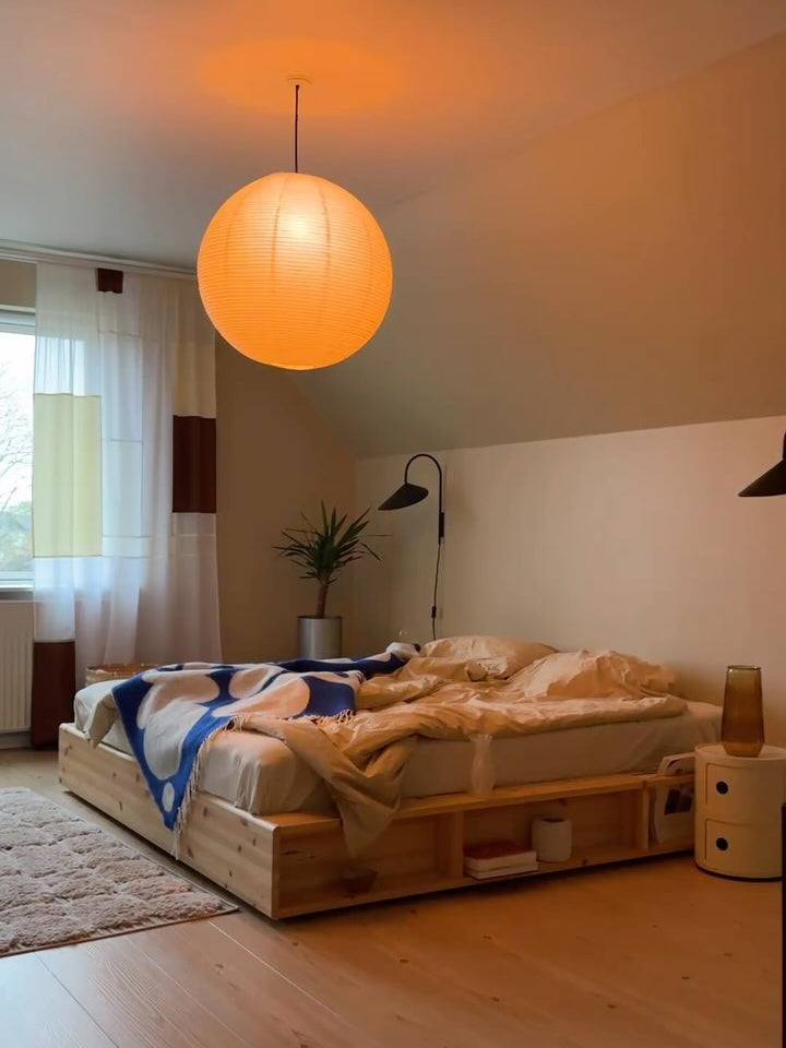 Lustra Pendant Lamp Paper for Living Room - Letslighting