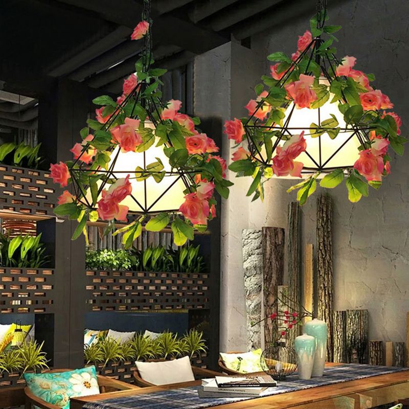 Ritta Natural Decorative Flower Pendant Light - Letslighting