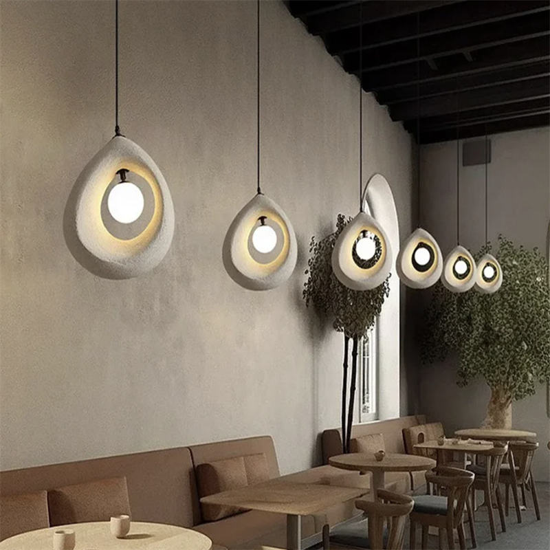 Avi Modern PVC Pendant Light Bedroom - Letslighting