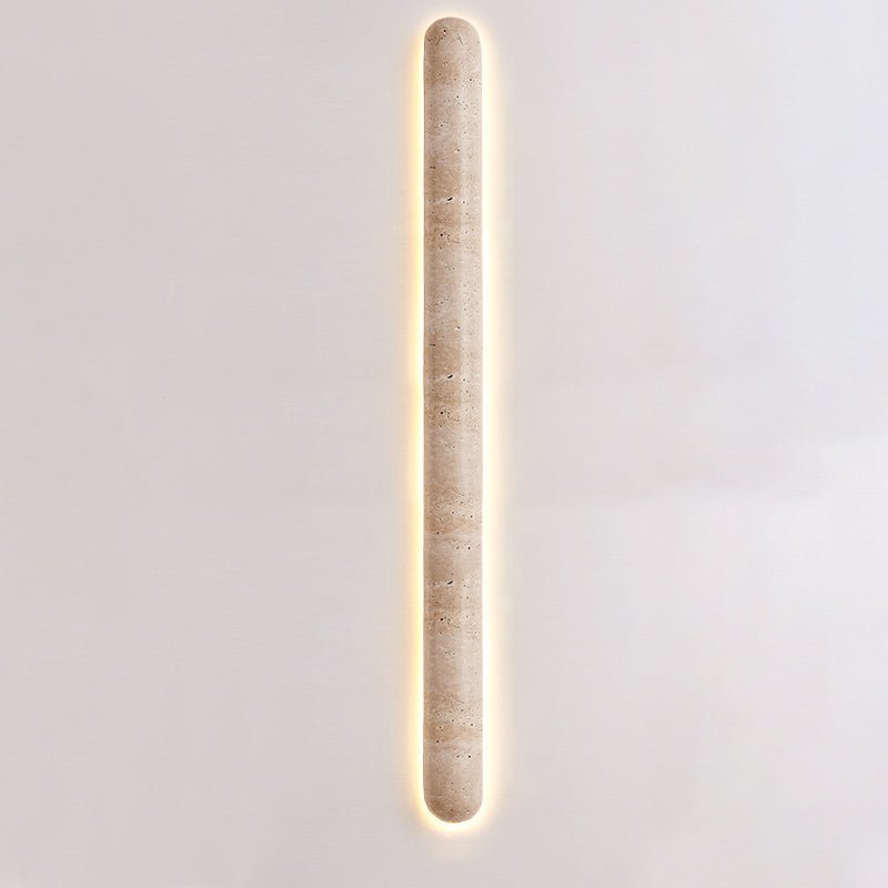 Liora Minimalist Travertine Wall Light