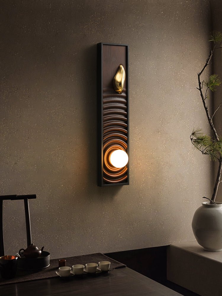 Solano Modern Wood Wall Light