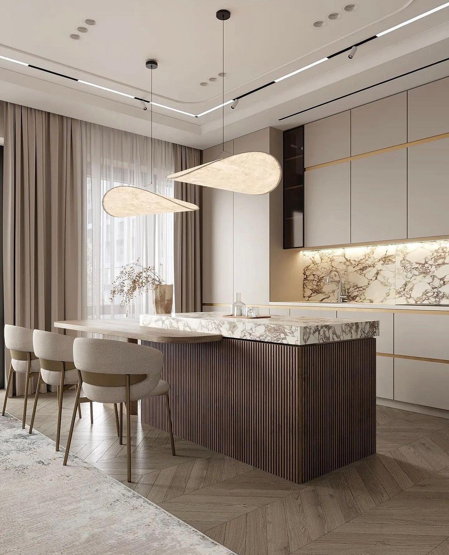 Twist Pendant Contemporary Swag Light - Letslighting