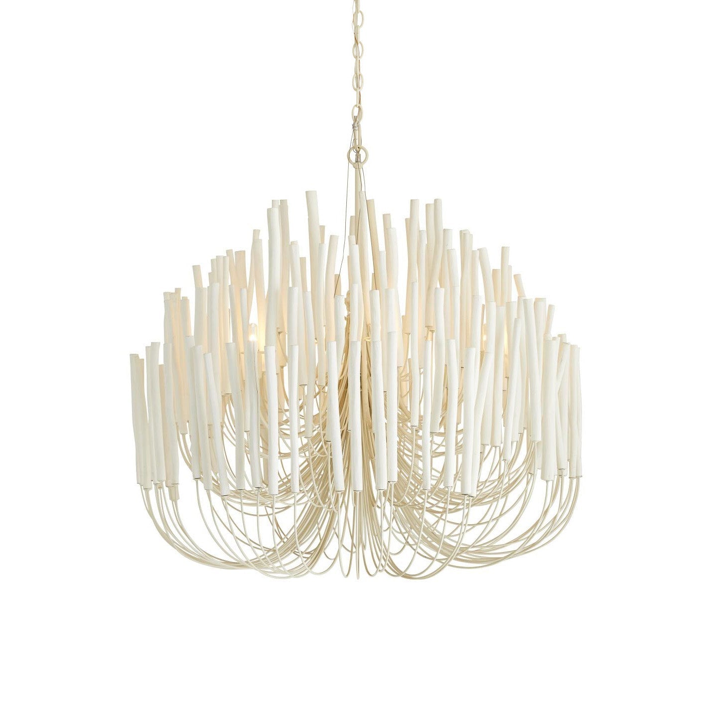 Ulshayra Postmodern Luxury Multi-Stick Wooden Chandelier - Letslighting