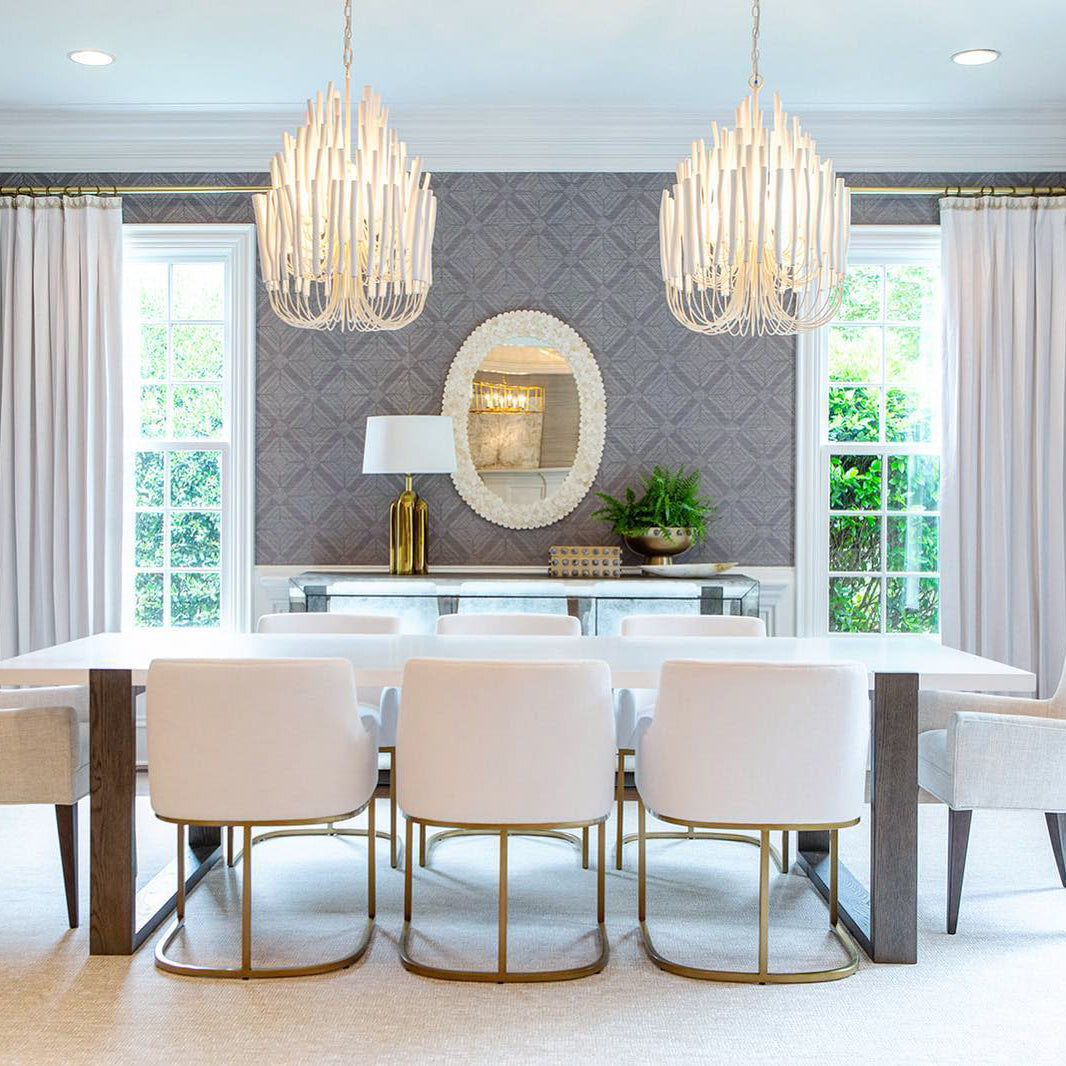 Ulshayra Postmodern Luxury Multi-Stick Wooden Chandelier - Letslighting