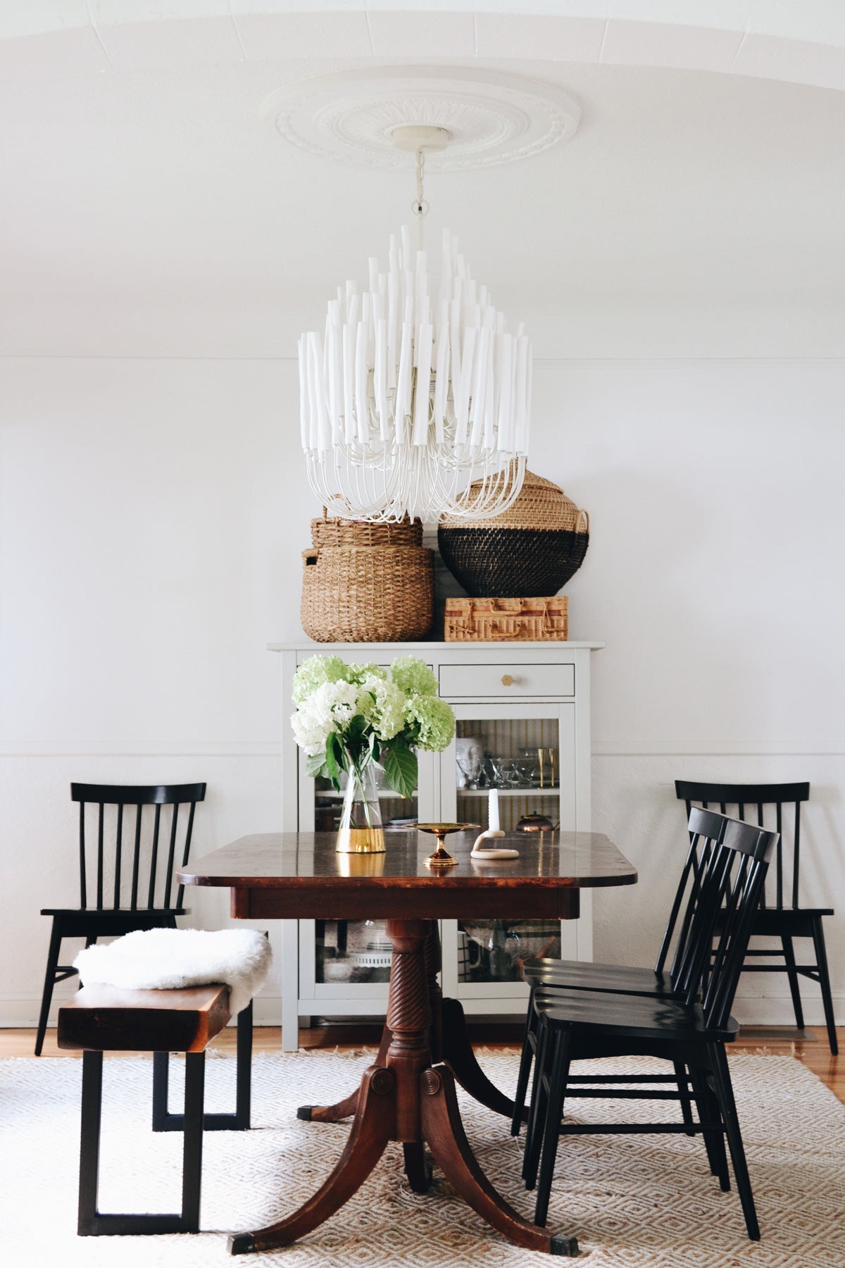 Ulshayra Postmodern Luxury Multi-Stick Wooden Chandelier - Letslighting