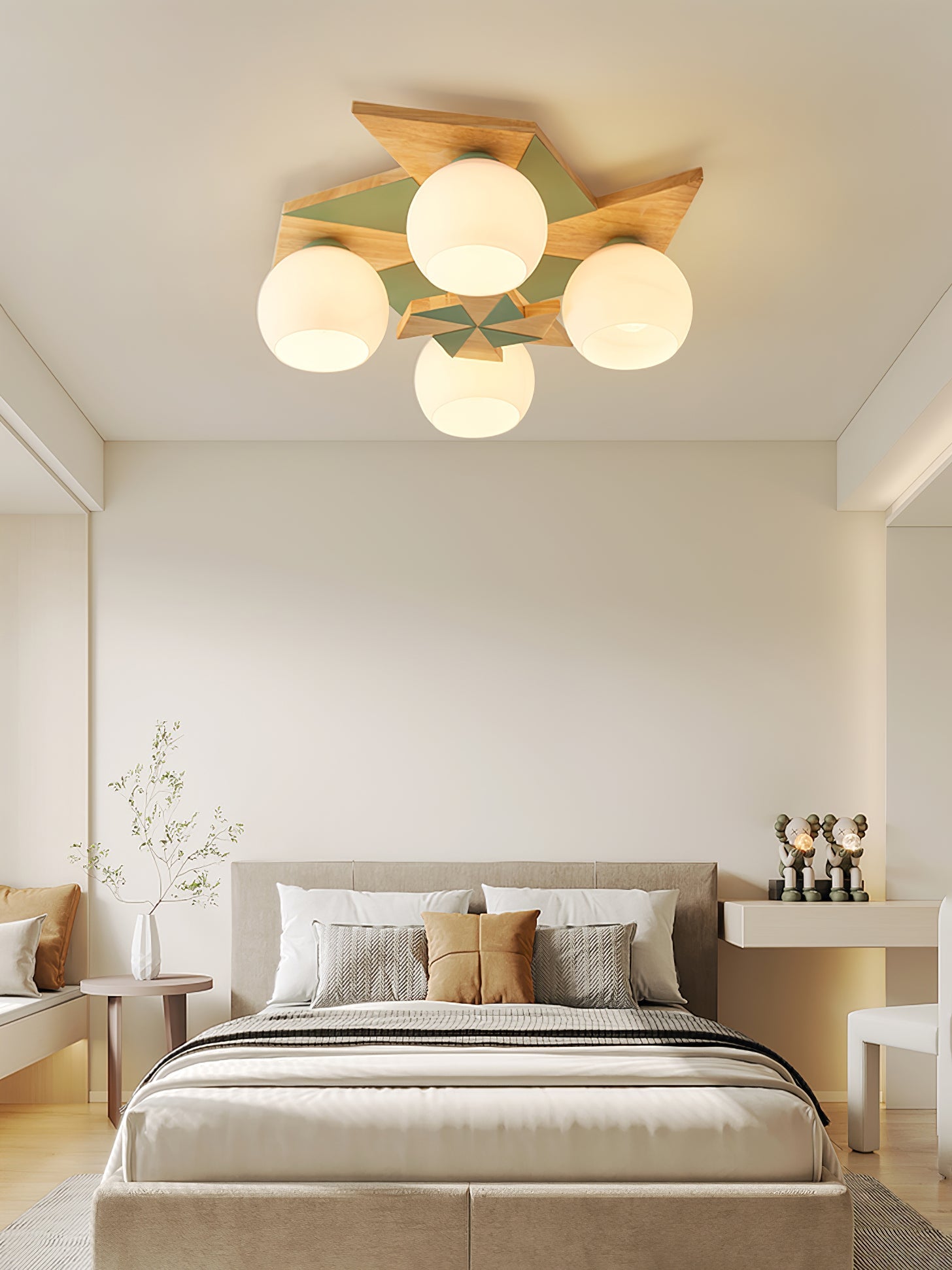 Ewooda Wooden Ceiling Lamp - Letslighting